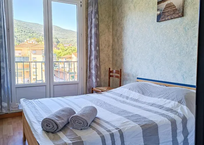 2 Avec Balcon, Garage Et Parking - Proche Des Thermes Amélie-les-Bains-Palalda